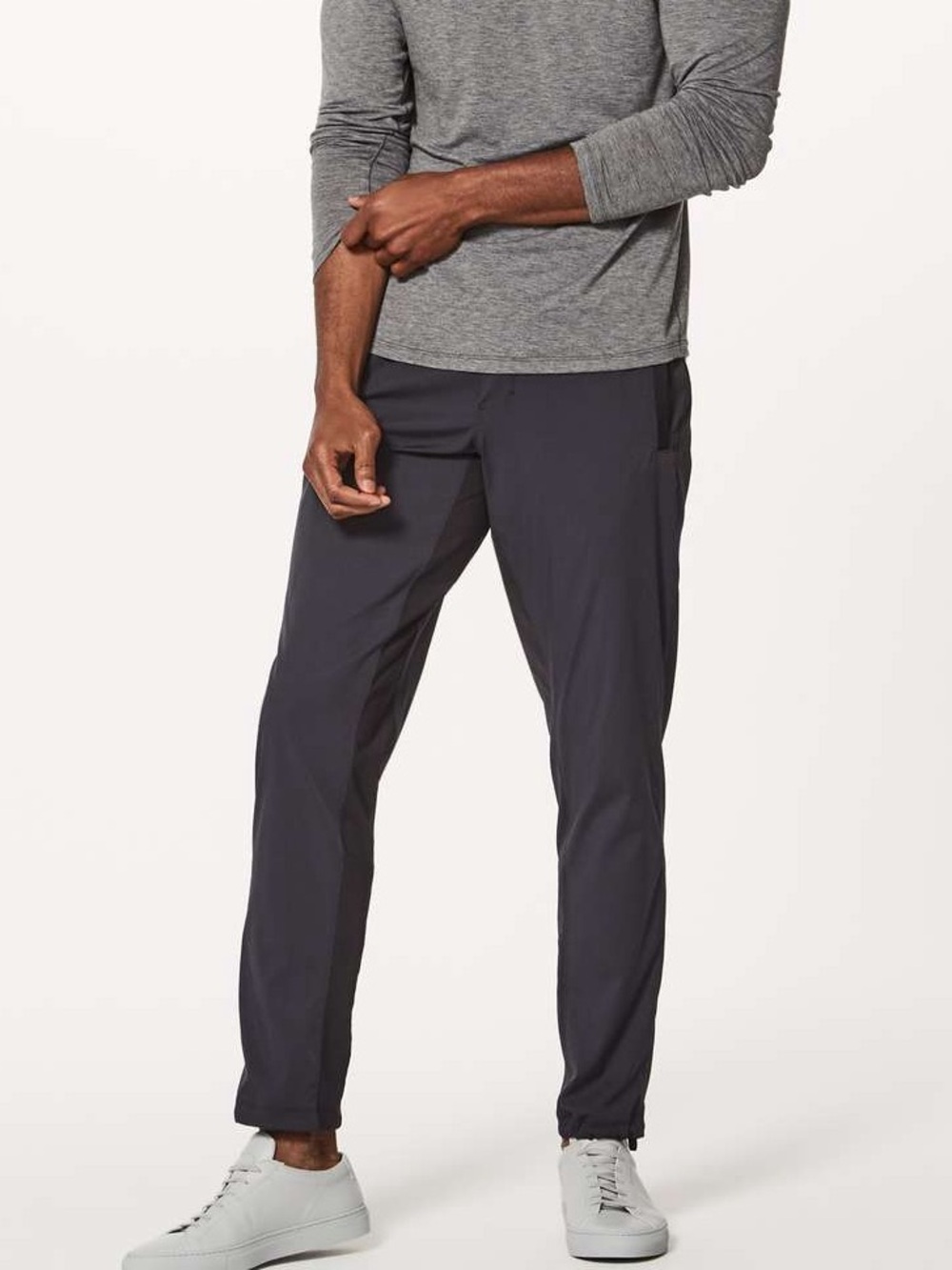 Lululemon Great Wall Men's Pant Black Gray Medium LM5903S Athletic Jogger
